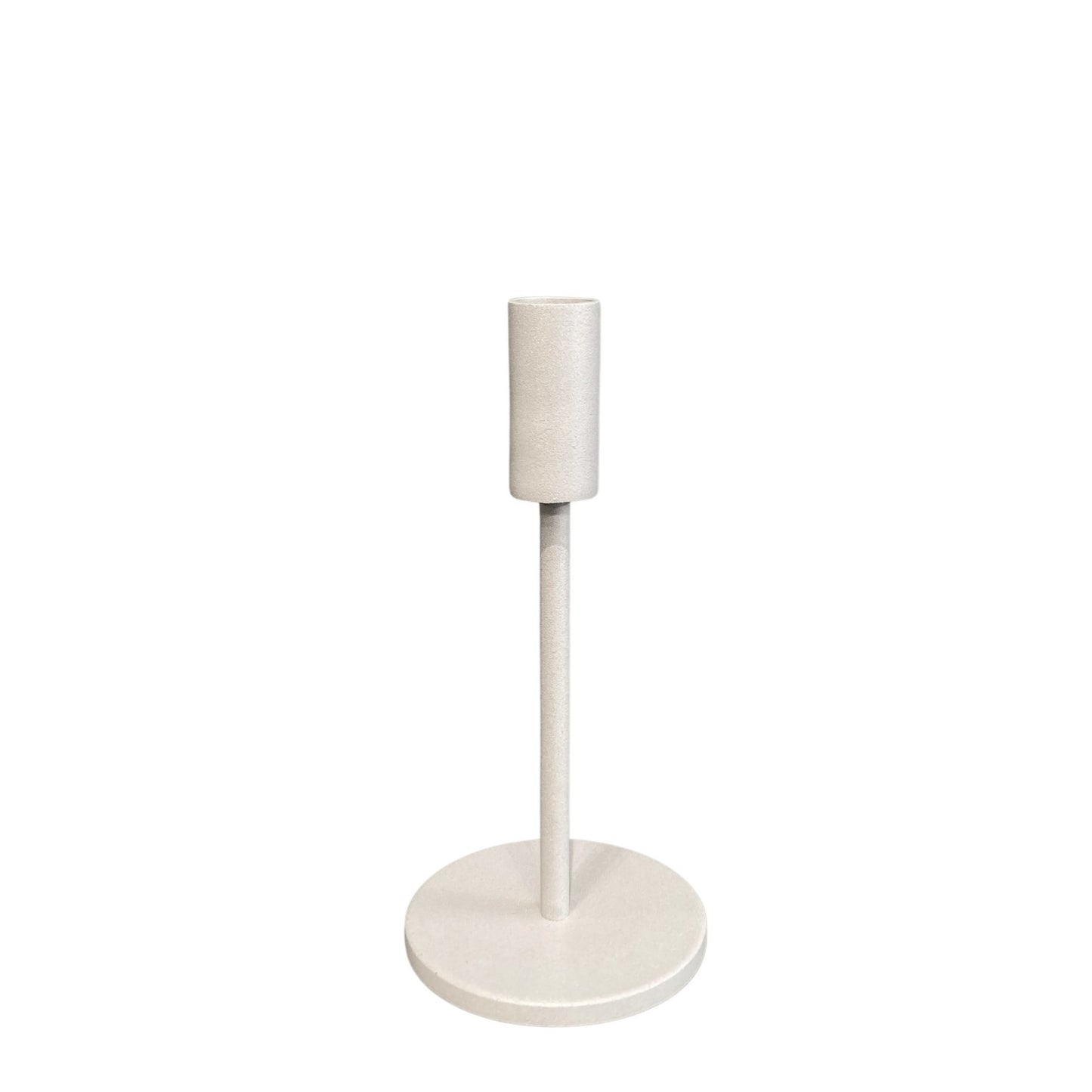 STILL Kandelaar Ijzer Beige - 22 cm