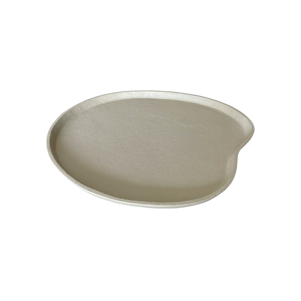 STILL Schaal Organische Vorm Beige - 40 cm