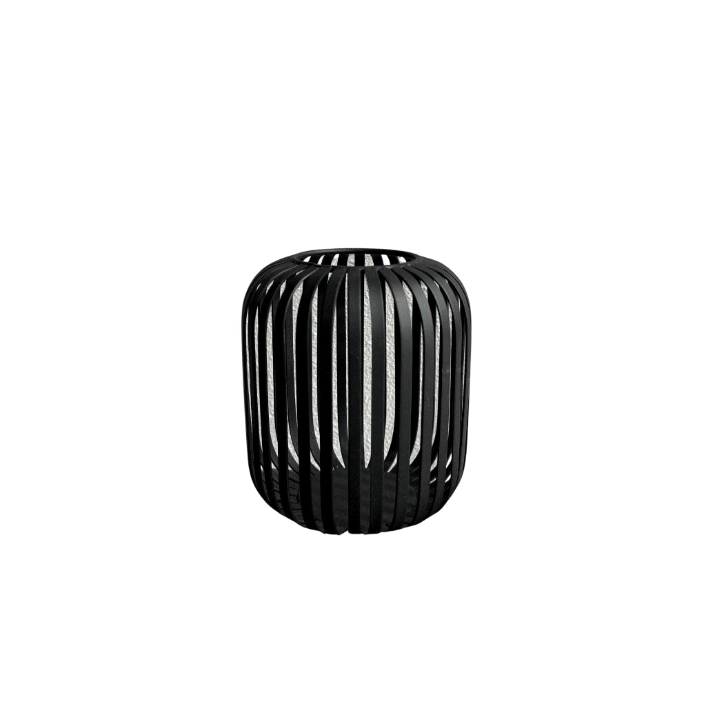 STILL Windlicht Zwart - 17x14 cm