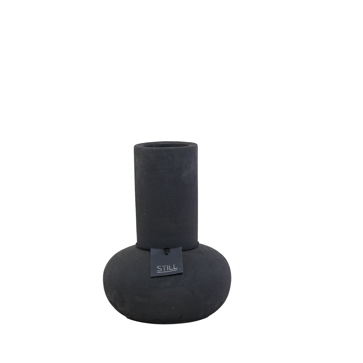 STILL Low Vase Black Series - 25x20 cm