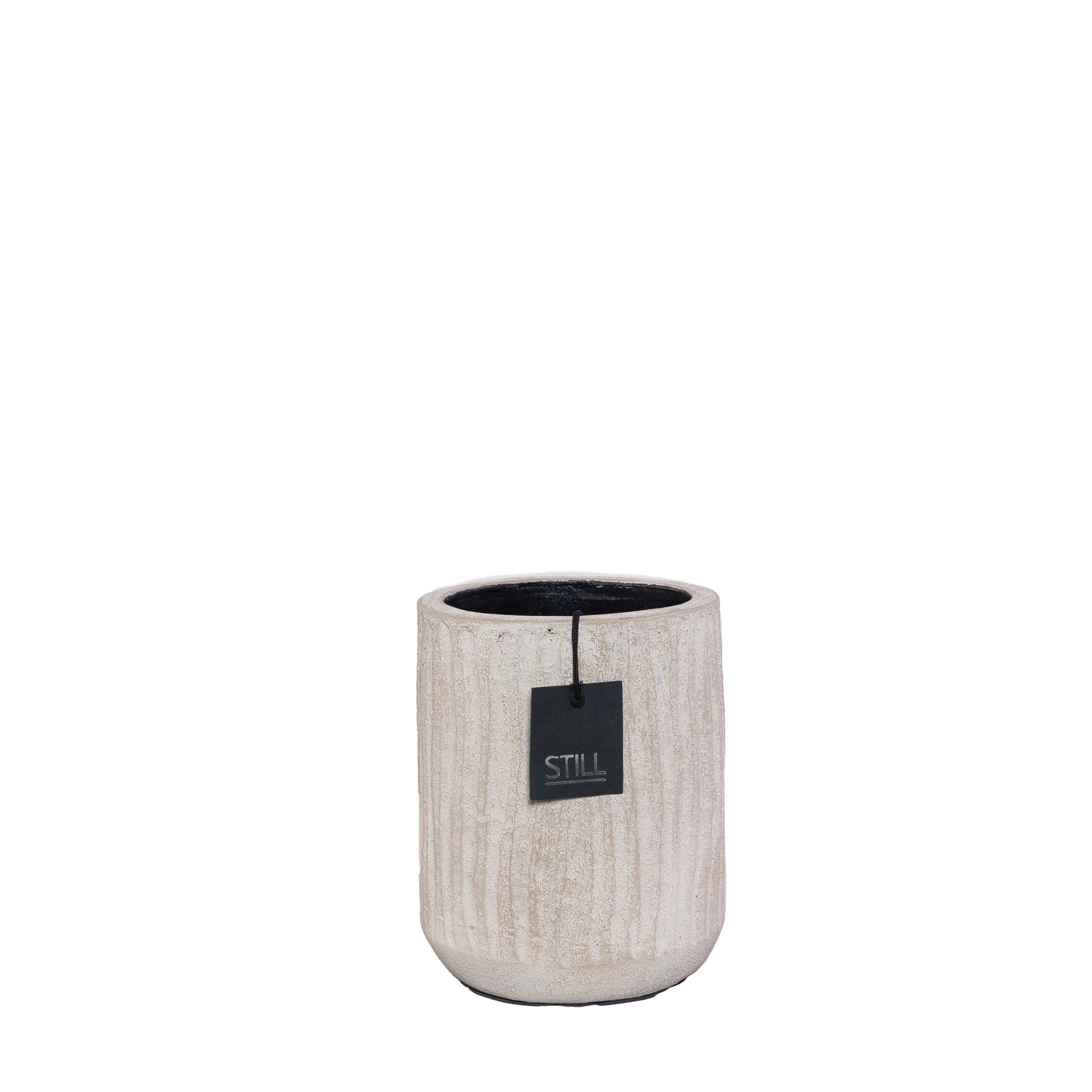 STILL Planter Pot met Ribbels Light - 22x16 cm