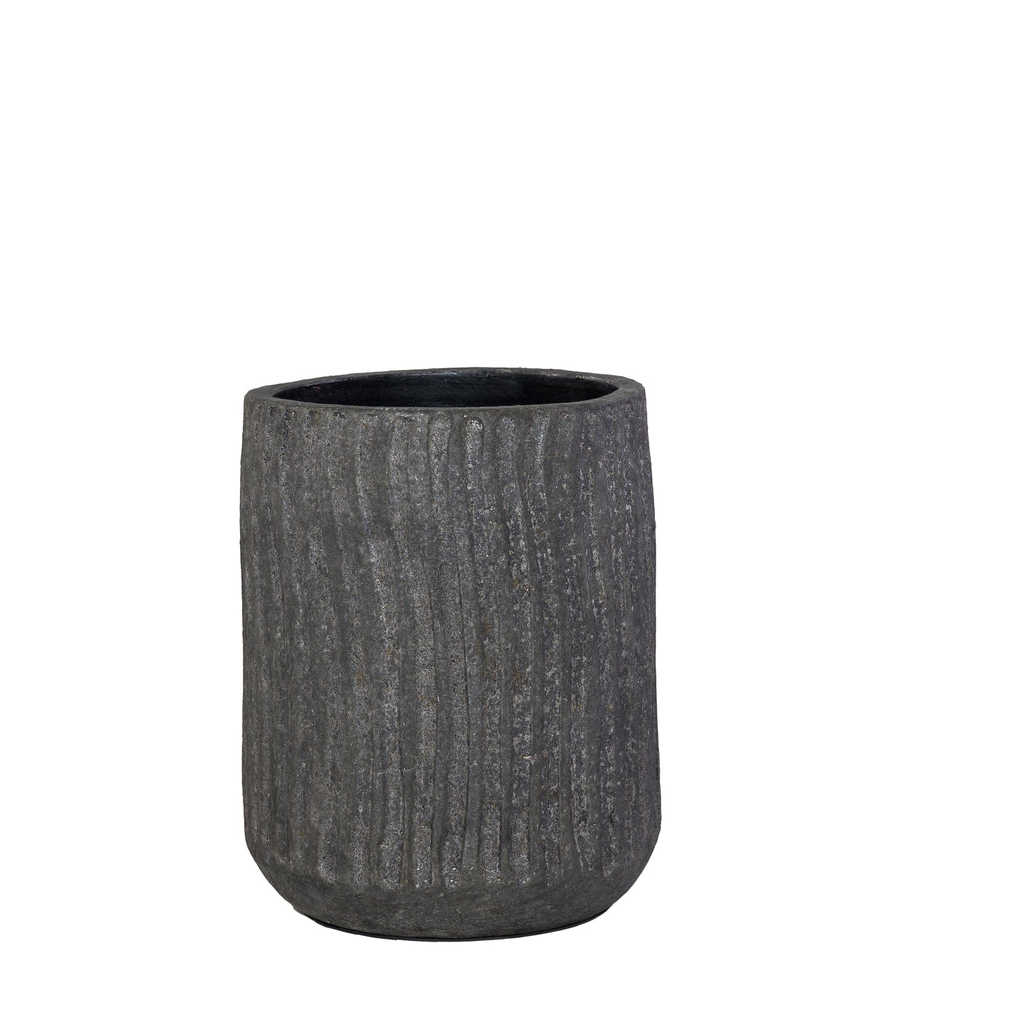 STILL Planter Pot met Ribbels Earth - 26x18 cm