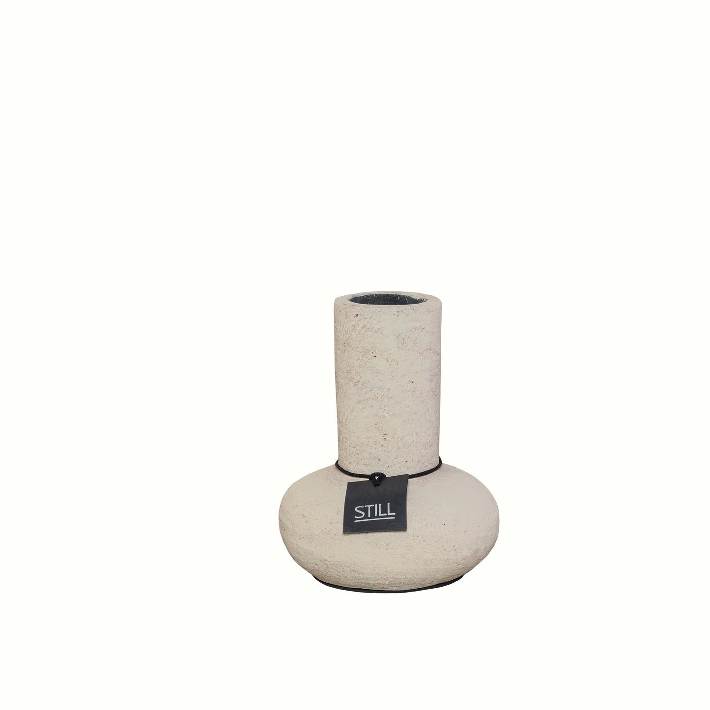 STILL Low Vase Beige - 25x20 cm