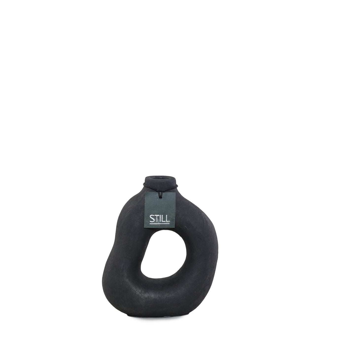 STILL D Vaas Organische Vorm Black Series - 23x22 cm