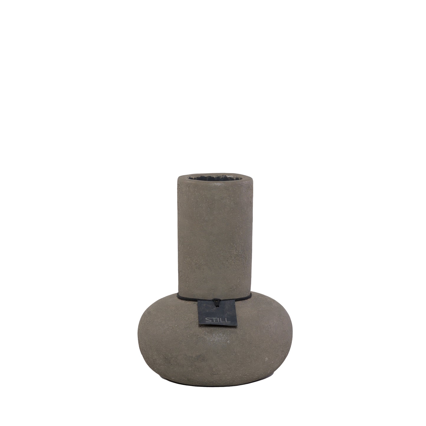 STILL Low Vase Dark - 25x20 cm