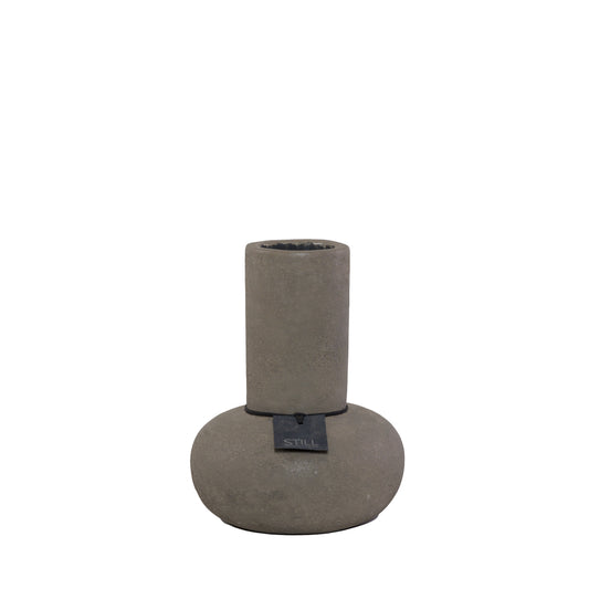 STILL Low Vase Dark - 25x20 cm