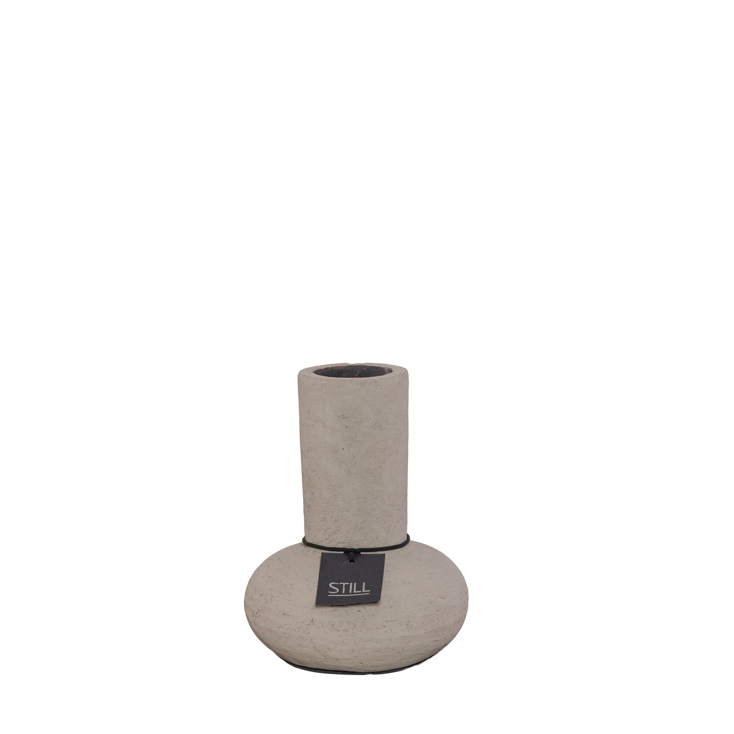 STILL Low Vase Taupe - 25x20 cm