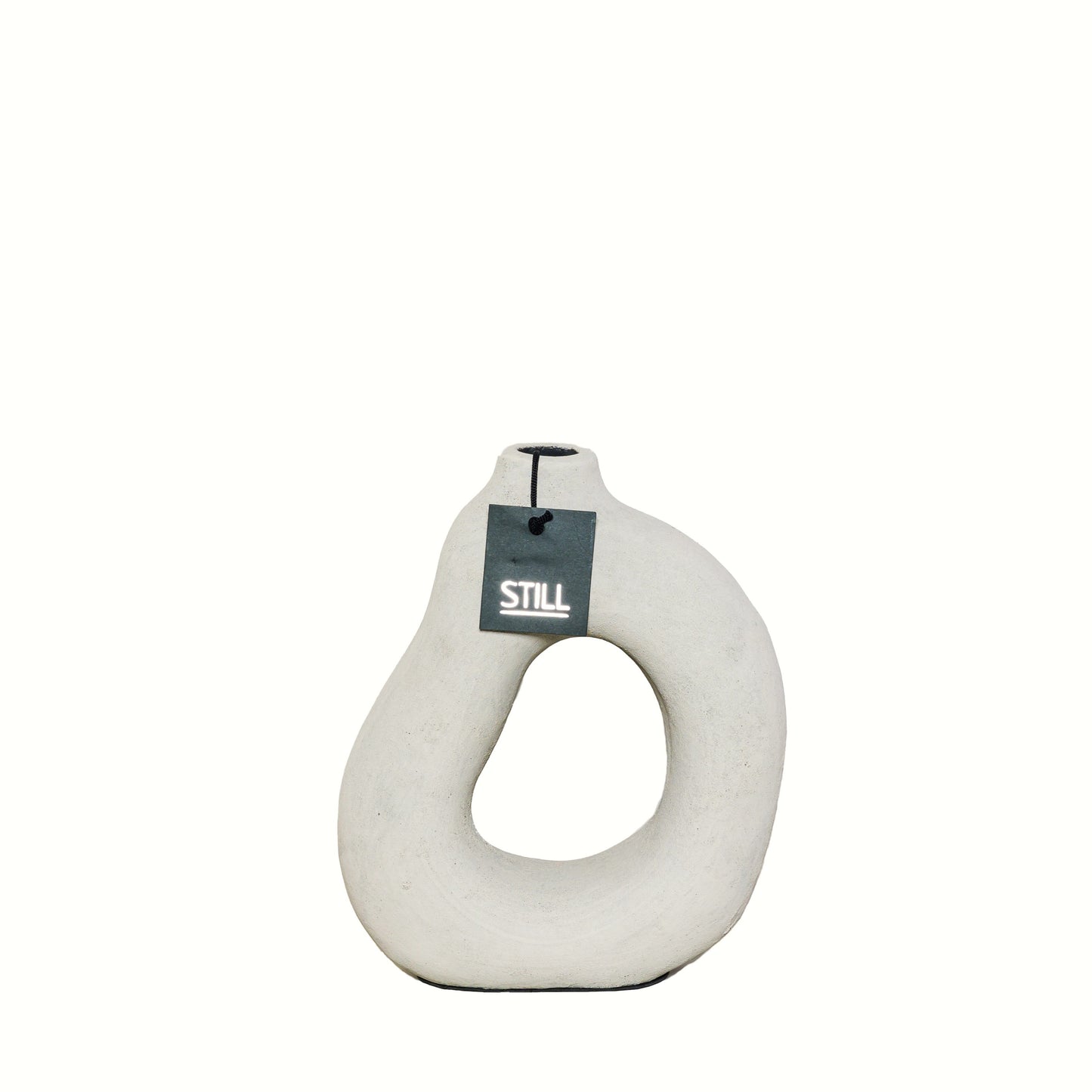 STILL D Vaas Organische Vorm Beige - 30x24 cm